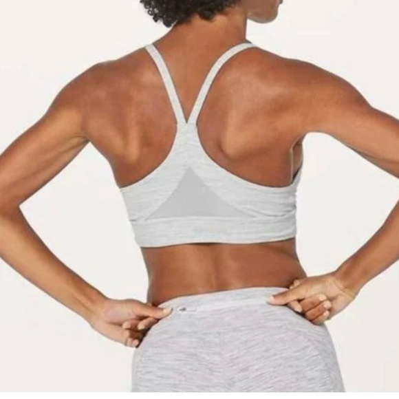 Lululemon Train Times Bra Mesh Back Sports Bra 8 - Picture 4 of 5